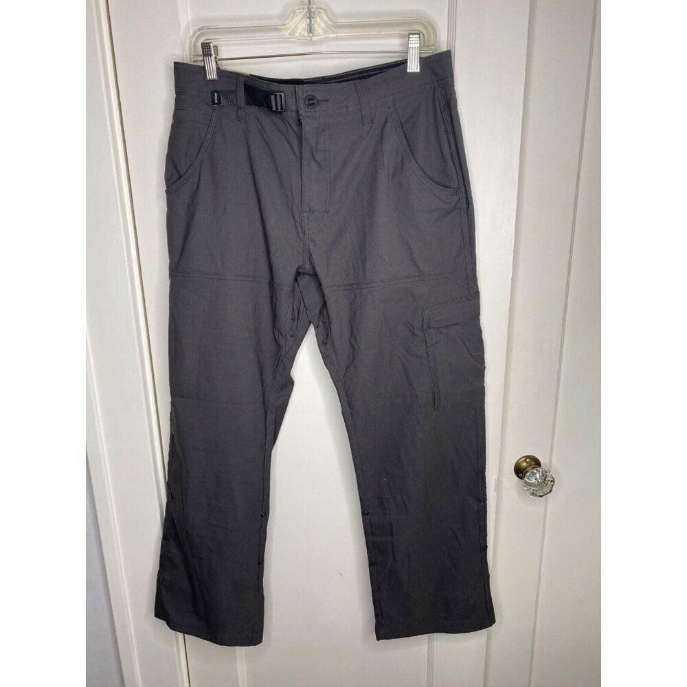 Prana Stretch Zion Pants II (Dark Iron) Men's technical pants 32 X 28 MSRP $95 - Picture 3 of 7